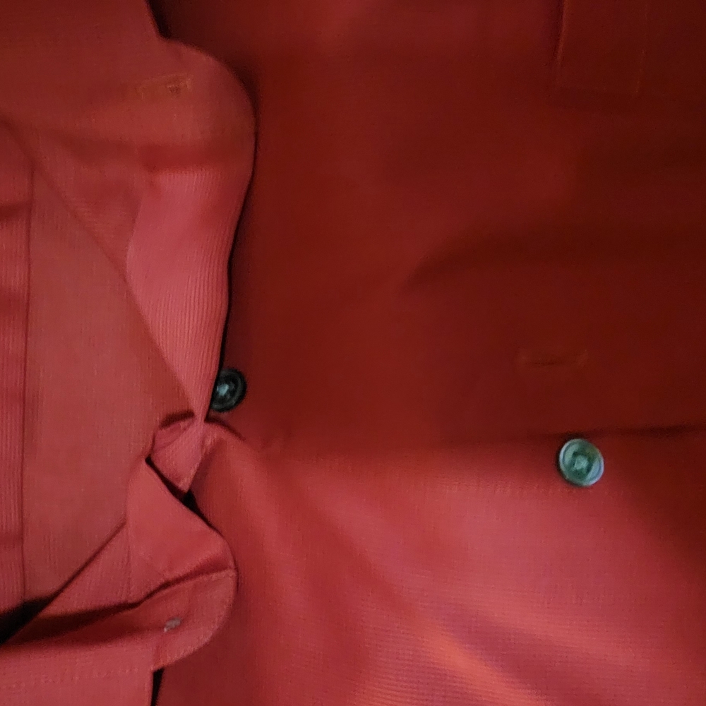 Red Button-Up Shirt